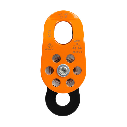  Блок-ролик Вертикаль двойной дюралевый с подшипником в Новороссийске  