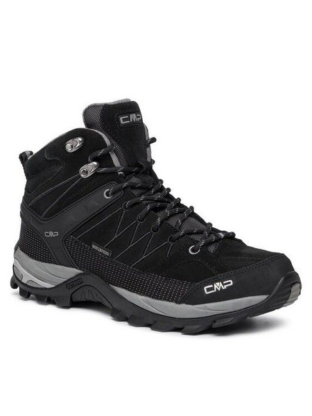 Купить полуботинки cmp rigel mid trekking shoe wp черный в Новороссийске