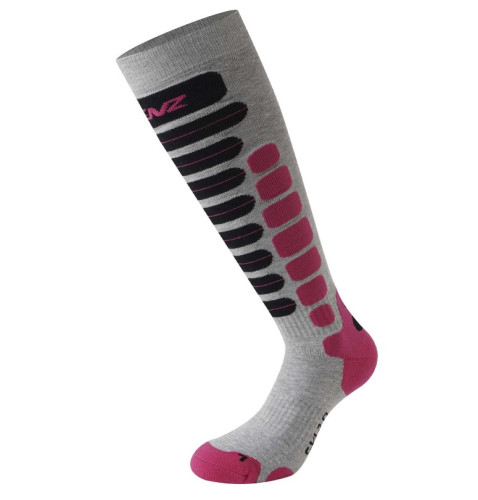 Купить Носки LENZ Skiing 2.0 Light Grey/Pink в Новороссийске