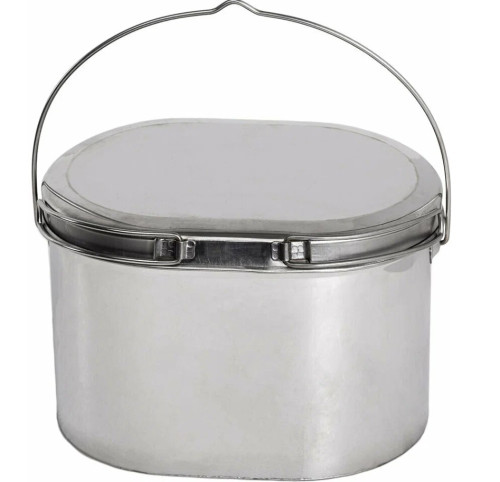 Котел Роза Ветров 1,3л.низкий нерж.крышка с ручками