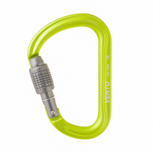  Карабин Венто Большой с резьбовой муфтой зеленый в Новороссийске  