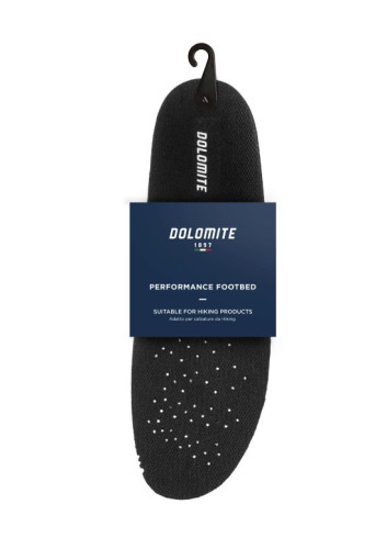 Стельки Dolomite Performance Footbed Black (44 RU (9,5))