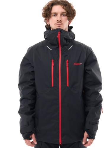 Куртка горнолыжная Dragonfly утепленная Gravity Man Black-Red в Новороссийске