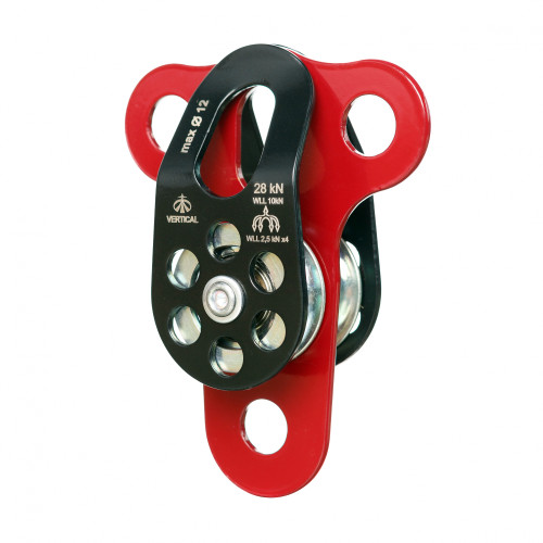  Блок-ролик Вертикаль двойной сталь с подшипником Про в Новороссийске  