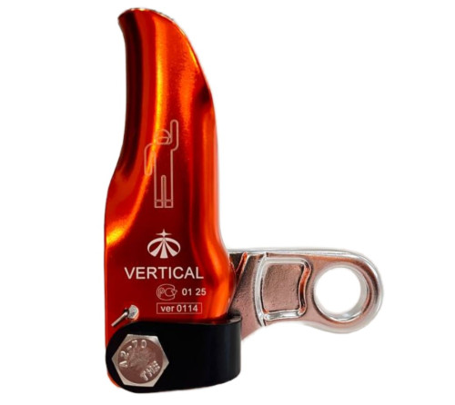  Зажим Вертикаль для двойной веревки оранжевый в Новороссийске  