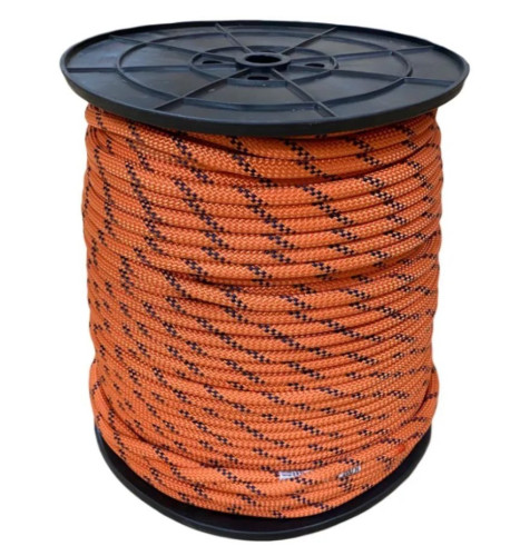  Веревка Венто Профистатик 10мм оранжевая,черная в Новороссийске  