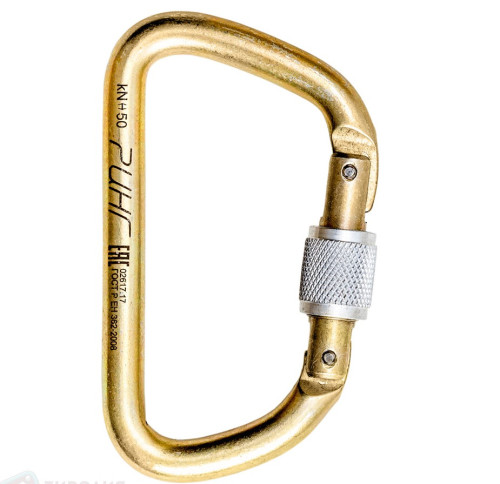  Карабин Ринг сталь увеличеннная трапеция 5000 (3шт) в Новороссийске  