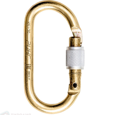  Карабин Ринг сталь овал (keylock) 3000 в Новороссийске  