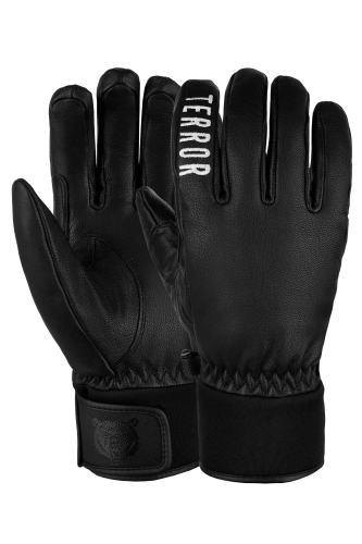Перчатки Terror-Leather Gloves Black в Новороссийске