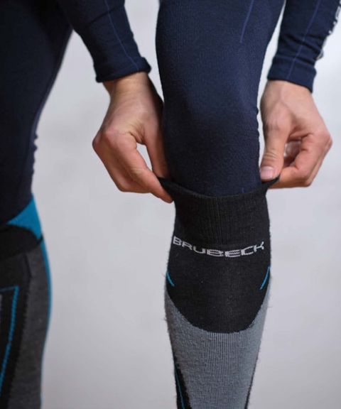 Купить Носки Brubeck Snow Forse Light серый/синий в Новороссийске