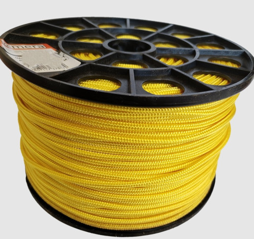  Репшнур Remera 32L PES/PA 6мм нагр.1200кгс желтый в Новороссийске  