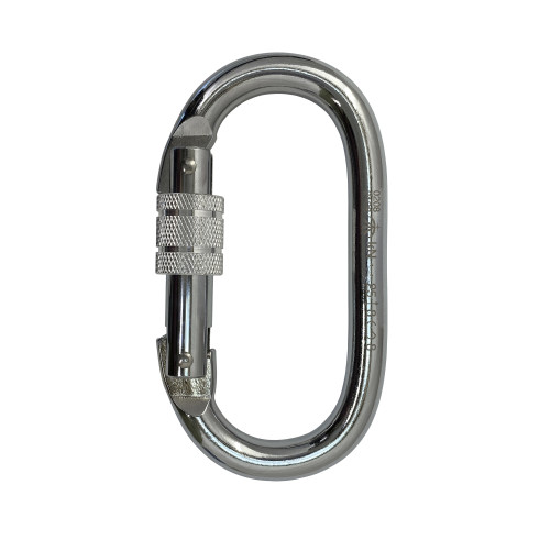  Карабин Вертикаль овал сталь ver 0208 в Новороссийске  