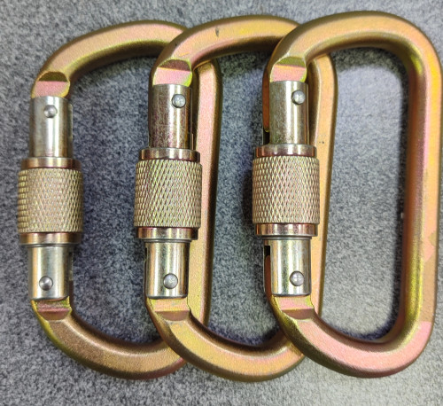  Карабин Венто Высота 512 сталь трапеция муфта (3шт) в Новороссийске  