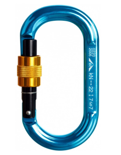  Карабин овал алюминиевый с муфтой (Keylock) в Новороссийске  