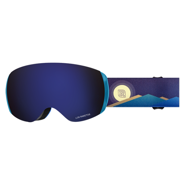 Купить маска los raketos njs chrom blue в Новороссийске