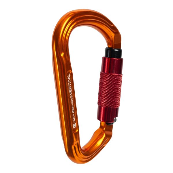  Карабин Вертикаль трапеция алюминиевый автомат (keylock) в Новороссийске  