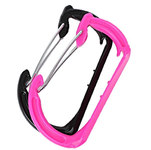  Карабин Вертикаль развесочный Краб розовый в Новороссийске  