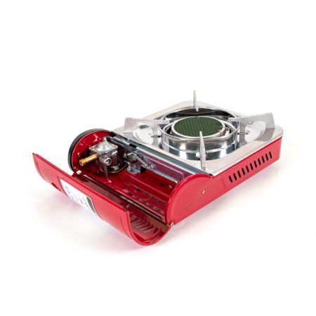 Плита наст.газовая керам.Следопыт UltraEffect с переходником (без баллона)