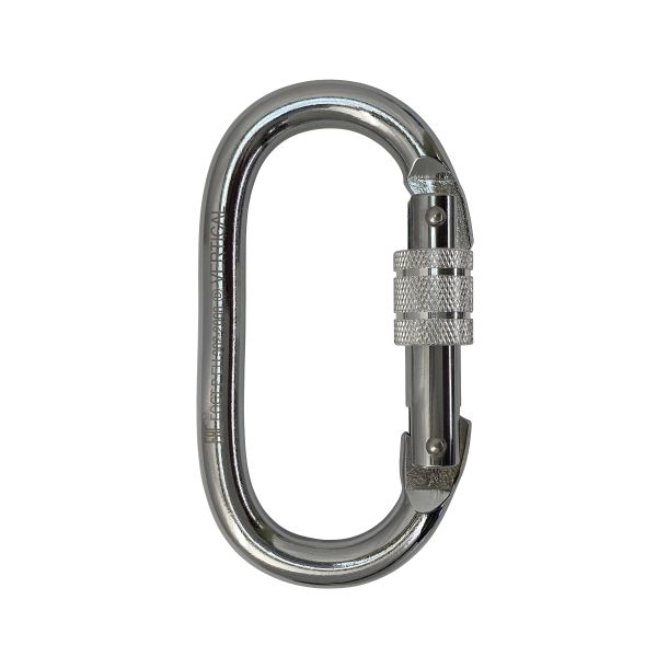  Карабин Вертикаль овал сталь ver 0208 в Новороссийске  