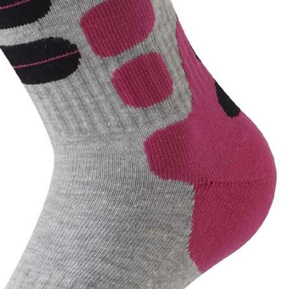 Купить Носки LENZ Skiing 2.0 Light Grey/Pink в Новороссийске