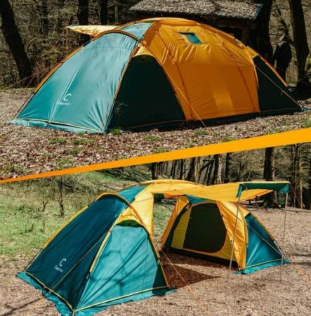 Палатка Следопыт YUKON-4 двухслойная
