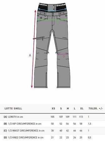 Штаны сноубордические Lotte Pants black HORSEFEATHERS в Новороссийске
