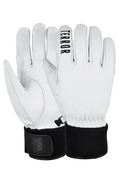 Перчатки Terror-Leather Gloves Black в Новороссийске