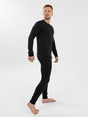 купить Фуфайка мужская "Аляска Н" (шерсть, черный)