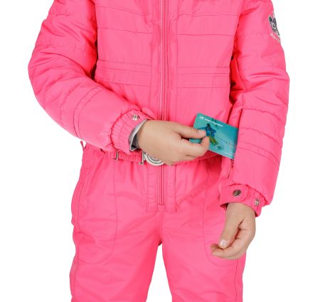Комбинезон горнолыжный W18-1030-BBGL/A Poivre Blanc розовый в Новороссийске
