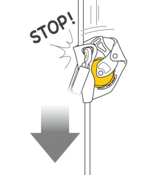  Страховочное устройство Petzl ASAP желтый в Новороссийске  