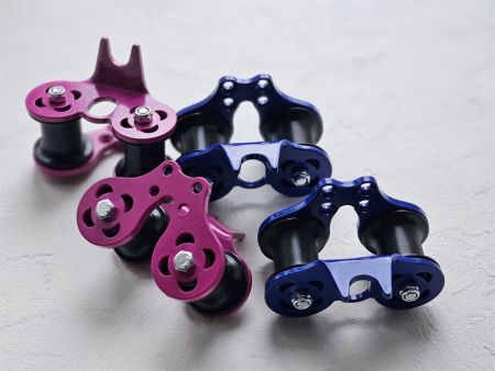  Ролик GURU Treck V2 для навесной переправы синий в Новороссийске  