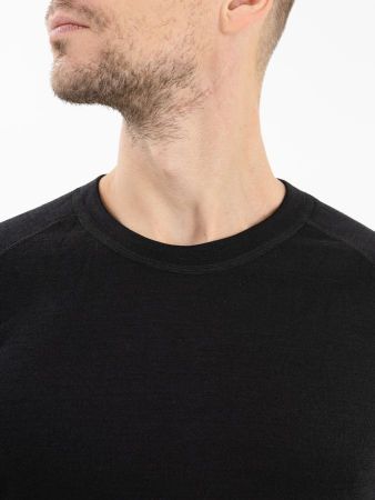 купить Фуфайка мужская "Аляска Н" (шерсть, черный)