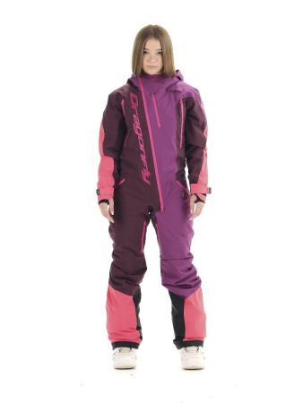 Комбинезон сноубордический Dragonfly Premium Woman Purple&Brown в Новороссийске