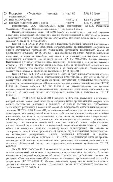  Страховочное устройство Венто "Колибри" синий в Новороссийске  
