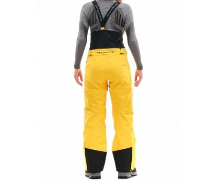 Брюки горнолыжные Dragonfly Gravity Premium Woman Yellow-Dark Ocean в Новороссийске