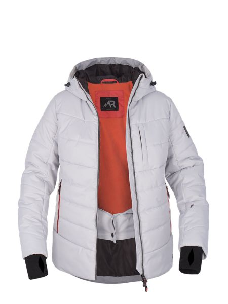 Куртка зимняя женская стеганная Нева светло-серый в Новороссийске