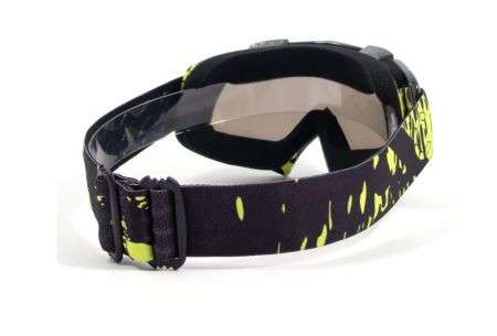 Купить Очки мотоциклетные/снегоходные Следопыт М6,линзы chrome silver+ transparent в Новороссийске