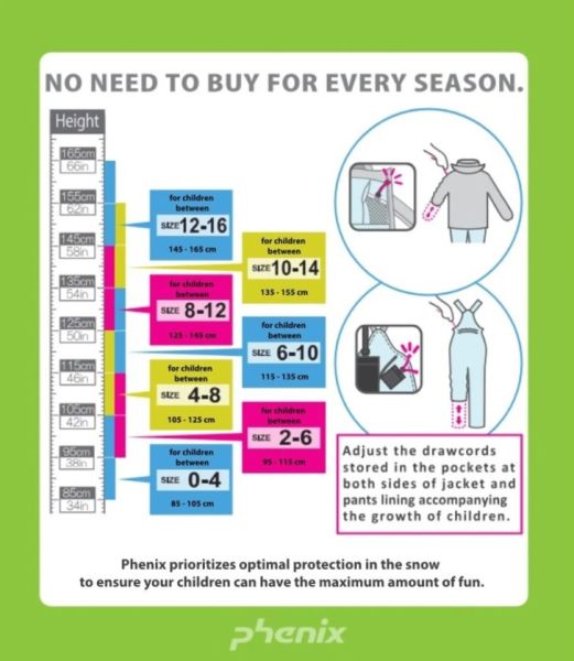 Костюм горнолыжный Phenix Playing in Snow Junior Two-piece RD в Новороссийске