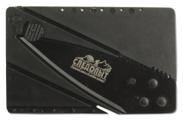 Нож-визитка складной Следопыт