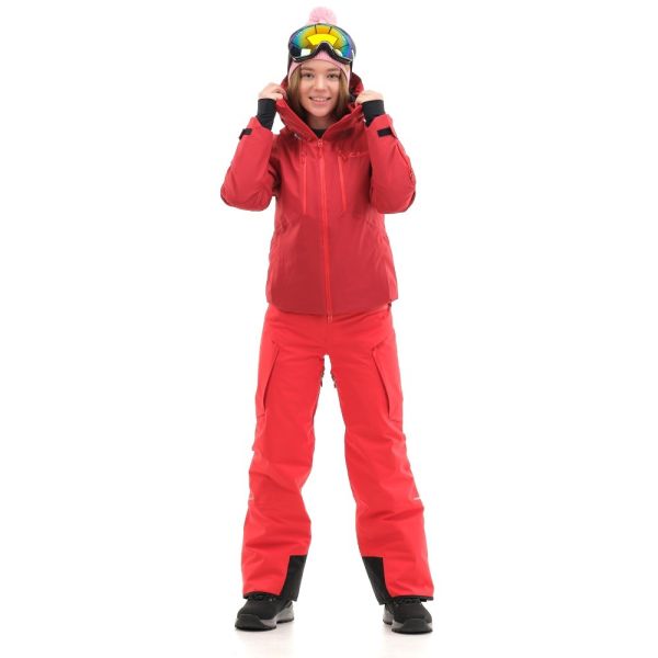 Брюки горнолыжные Dragonfly Gravity Premium Woman Red Fluo в Новороссийске