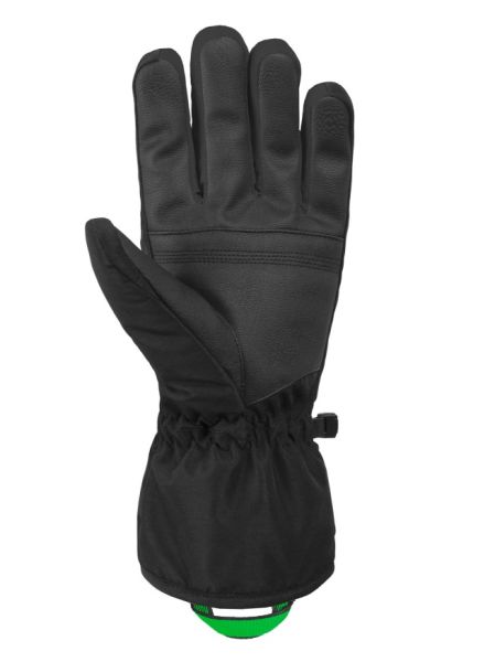 Перчатки Reusch Snow King Black/Neon Green в Новороссийске