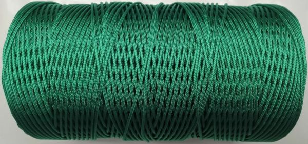  Шнур ПА плетеный 16-ти пр.с ПА серд.d 3мм зеленый,синий в Новороссийске  