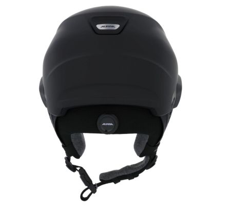 Шлем Alpina Alto Q-Lite Black Matt (Gold Mirror)