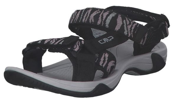 Купить сандалии cmp hamal wmn hiking nero-pale rose черный в Новороссийске