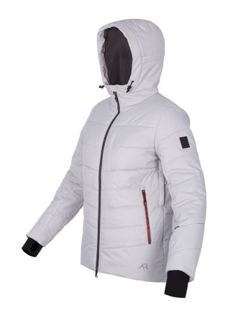 Куртка зимняя женская стеганная Нева светло-серый в Новороссийске