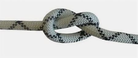  Веревка Шнур статика д.10 мм.48 пр.аб белый в Новороссийске  