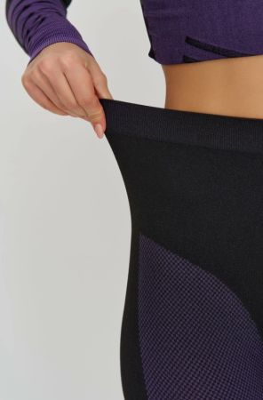 купить Комплект термобелья X-Line Sport женский черный с фиолетовым NEW