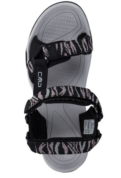 Купить сандалии cmp hamal wmn hiking nero-pale rose черный в Новороссийске