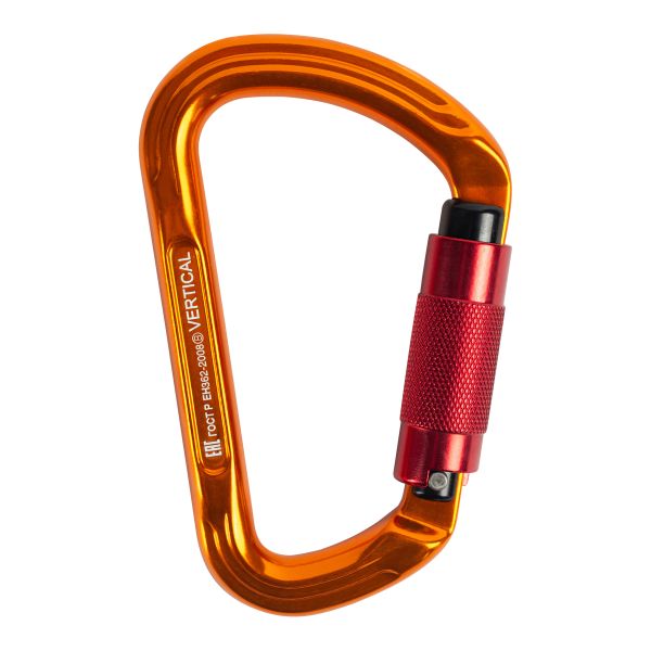  Карабин Вертикаль трапеция алюминиевый автомат (keylock) в Новороссийске  