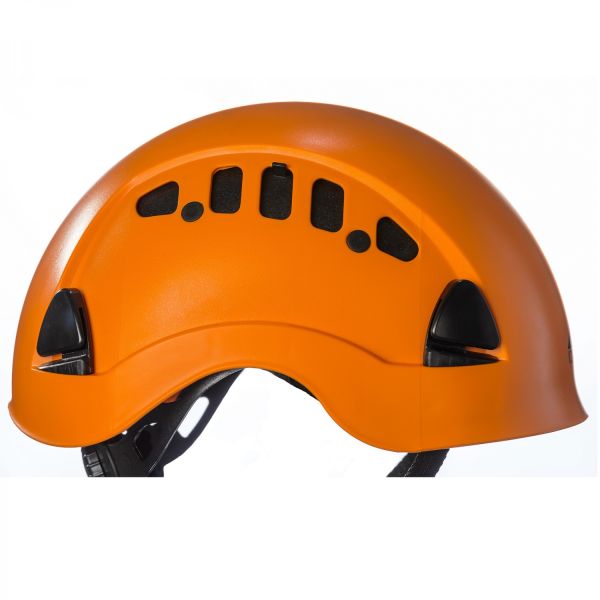  Каска Вертикаль защитная с вентиляционными отверстиями(оранжевая) в Новороссийске  
